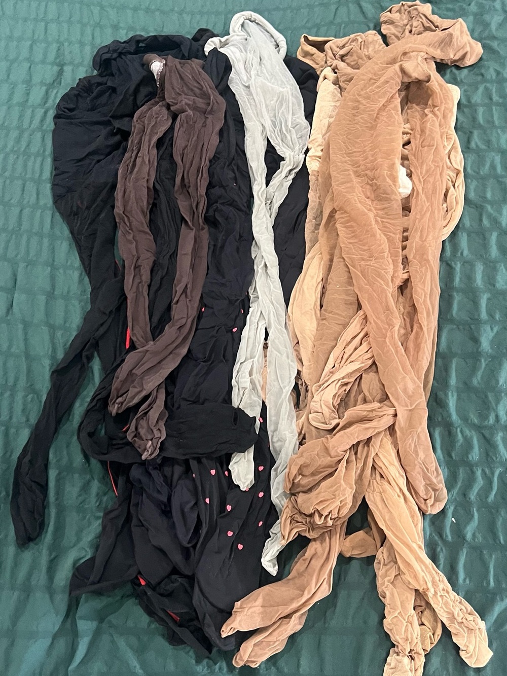 OROBLU Women's Hosiery Set in Black, Brown and Beige Lott of 20 pairs